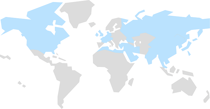 world map